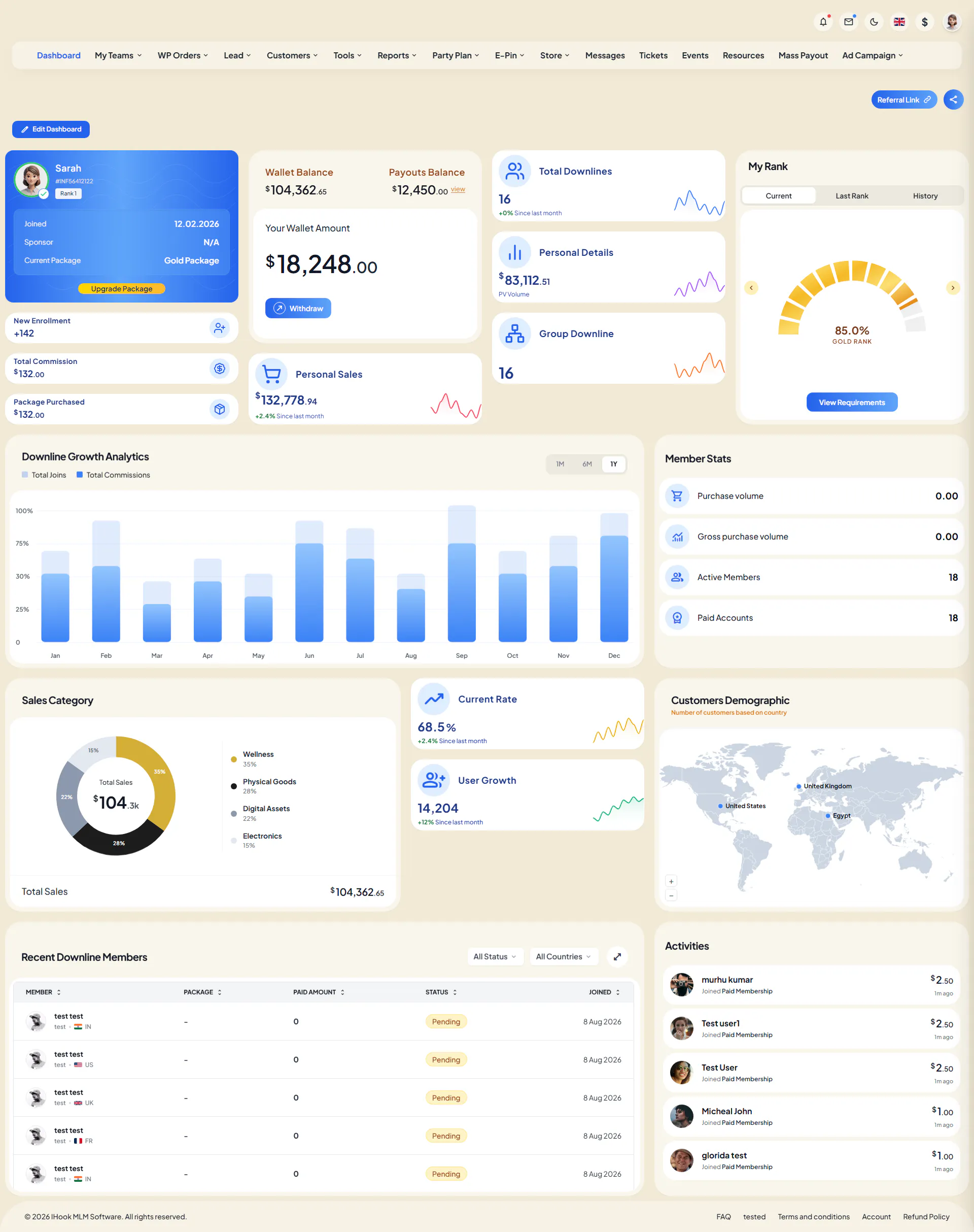 IHook MLM Software gallery image