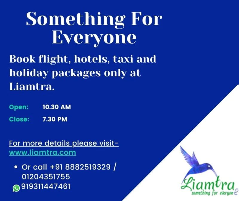 Book Hotels, Flights and Taxi at Liamtra