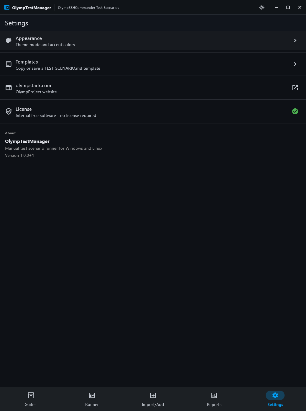 OlympTest Manager gallery image