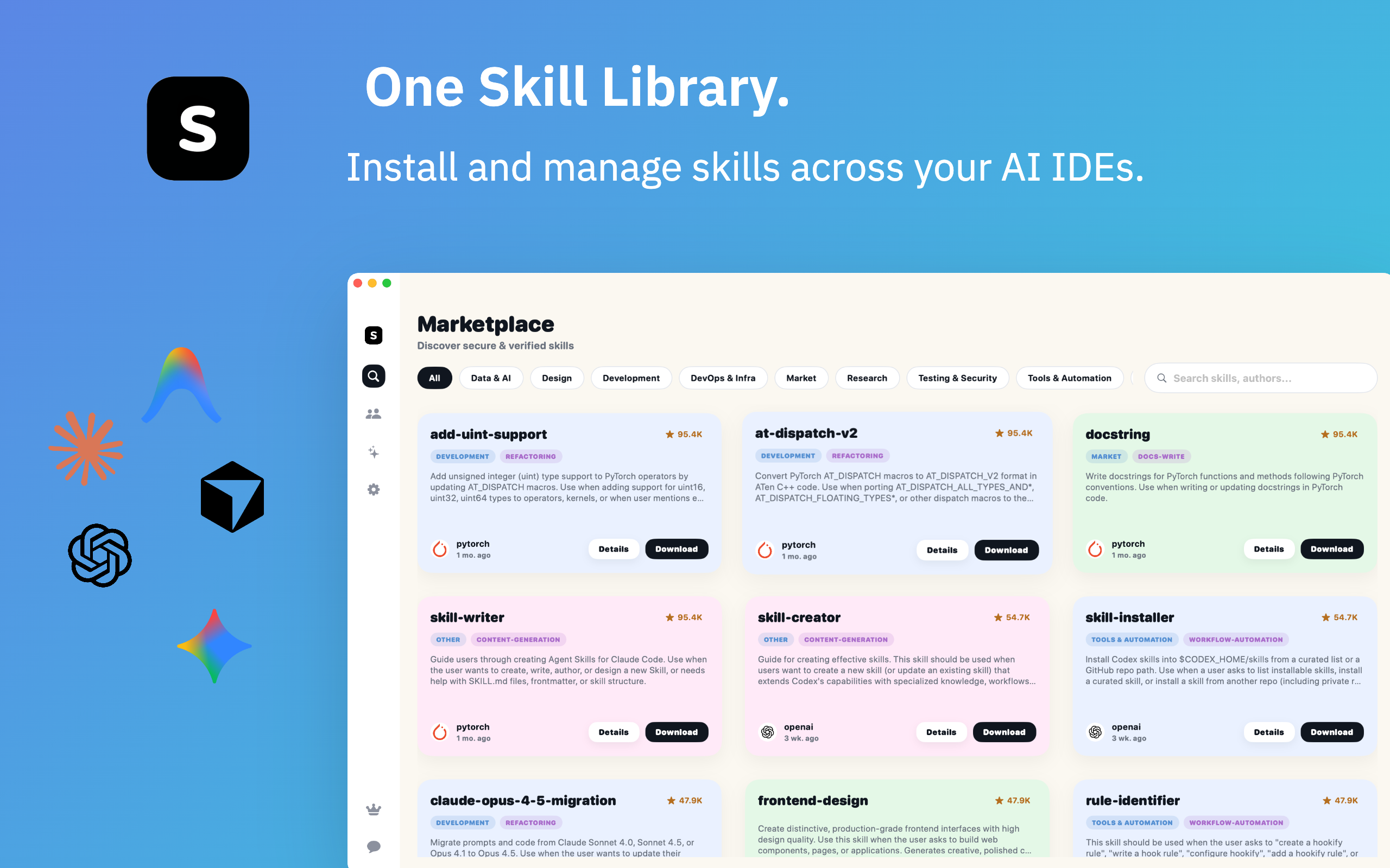 SkillMap: AI Skill manager gallery image