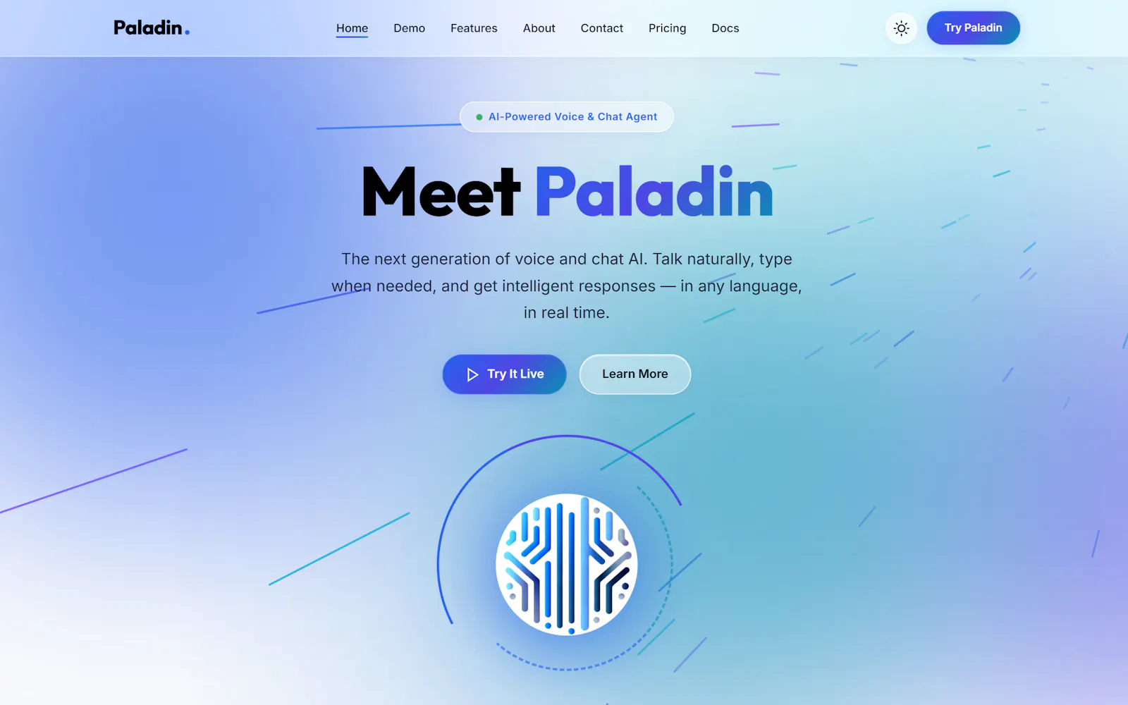 Paladin screenshot 1