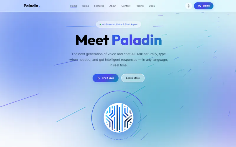 Paladin screenshot 1