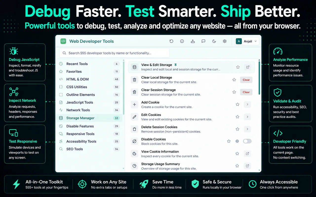Web Developer Tools gallery image