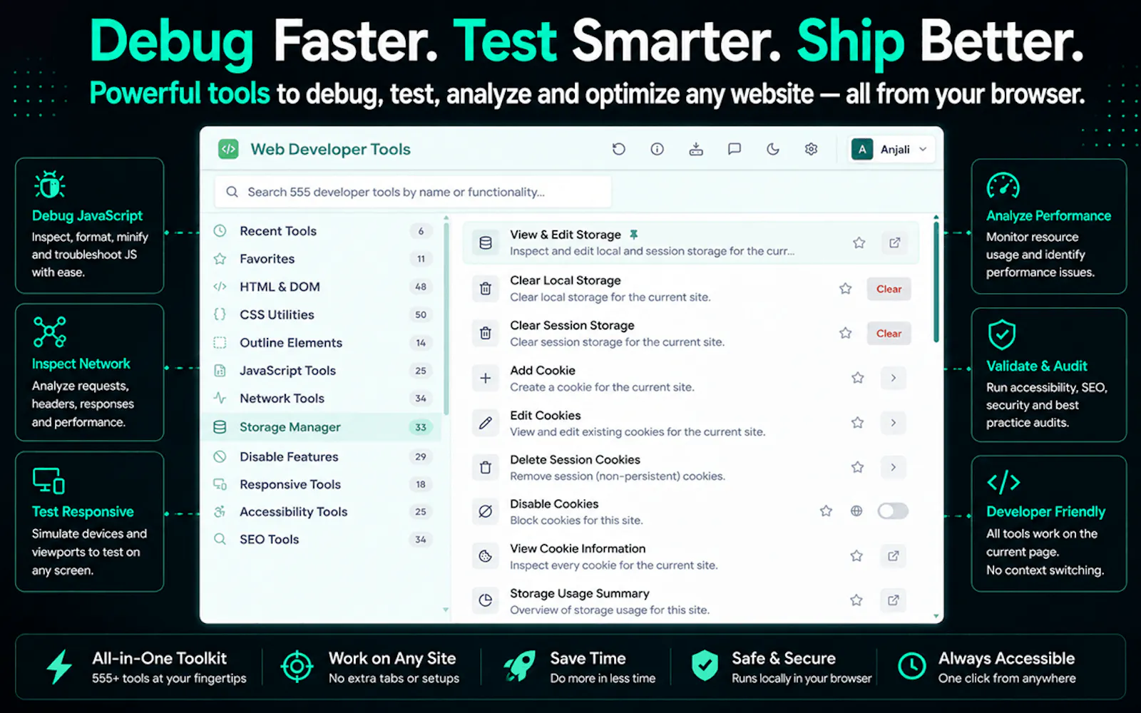 Web Developer Tools screenshot 3