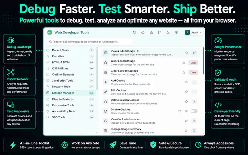 Web Developer Tools screenshot 3