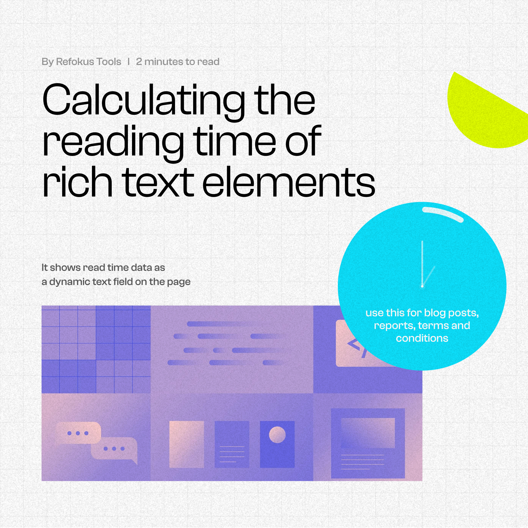 Refokus Tools: Time to Read gallery image