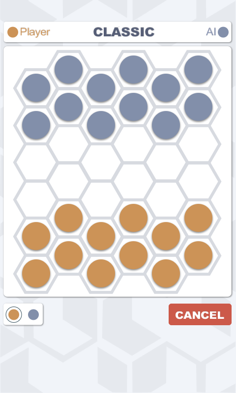 Hexers - hexagonal checkers gallery image