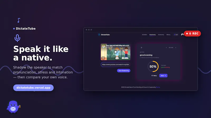 DictateTube screenshot 4