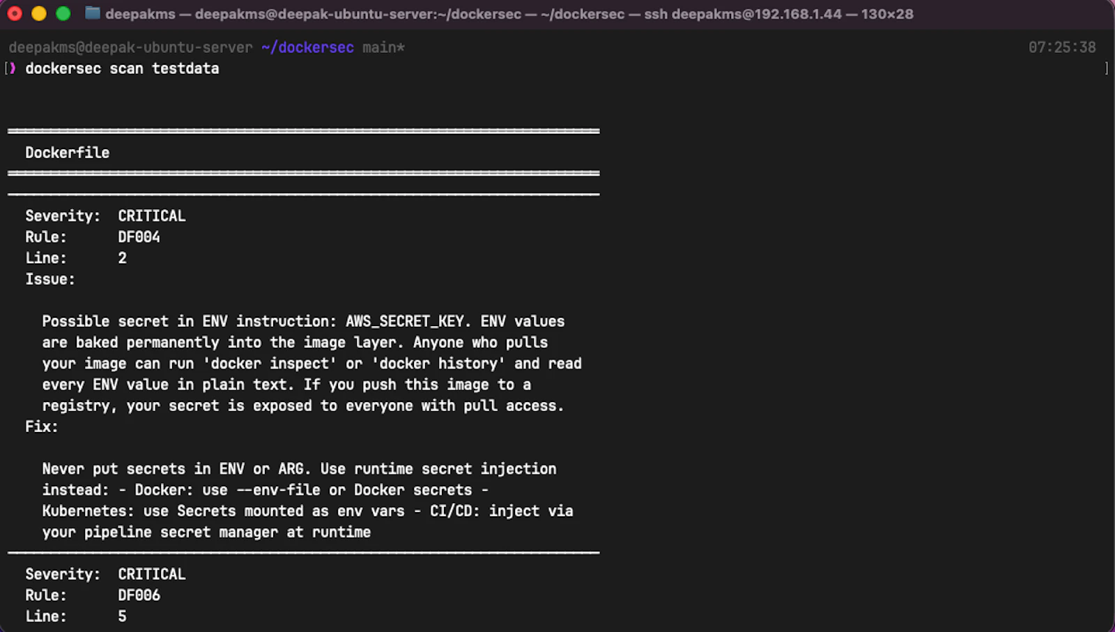 dockersec screenshot 3