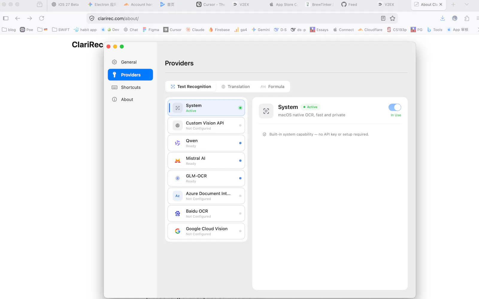 ClariRec screenshot 4