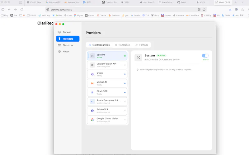 ClariRec screenshot 4