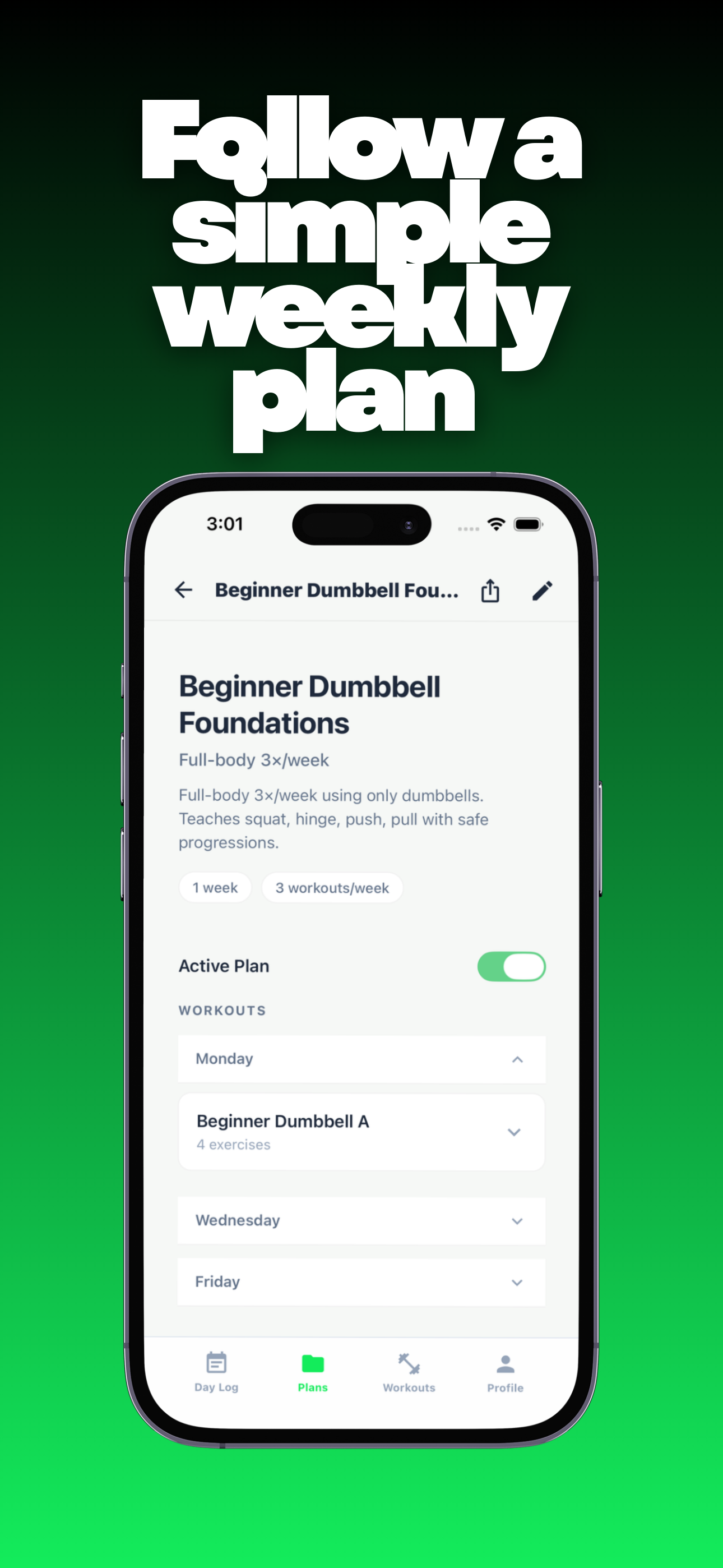 DayOne - Workout Log and Programs gallery image