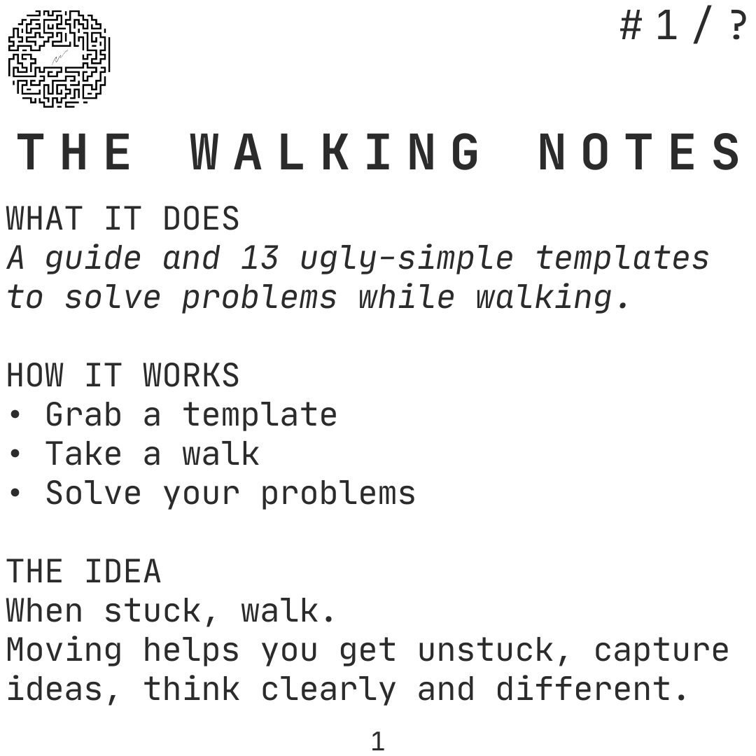 The Walking Notes gallery image