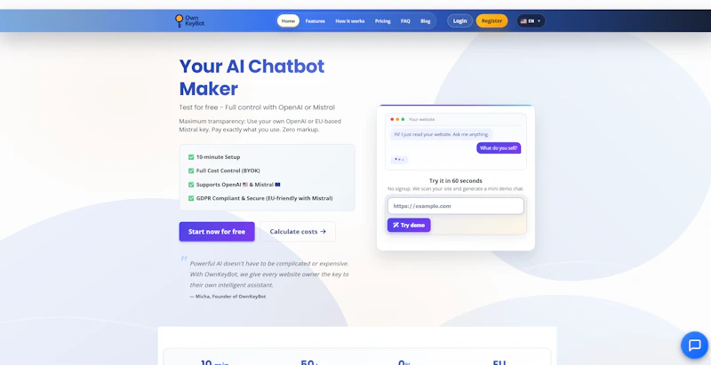 OwnKeyBot screenshot 1