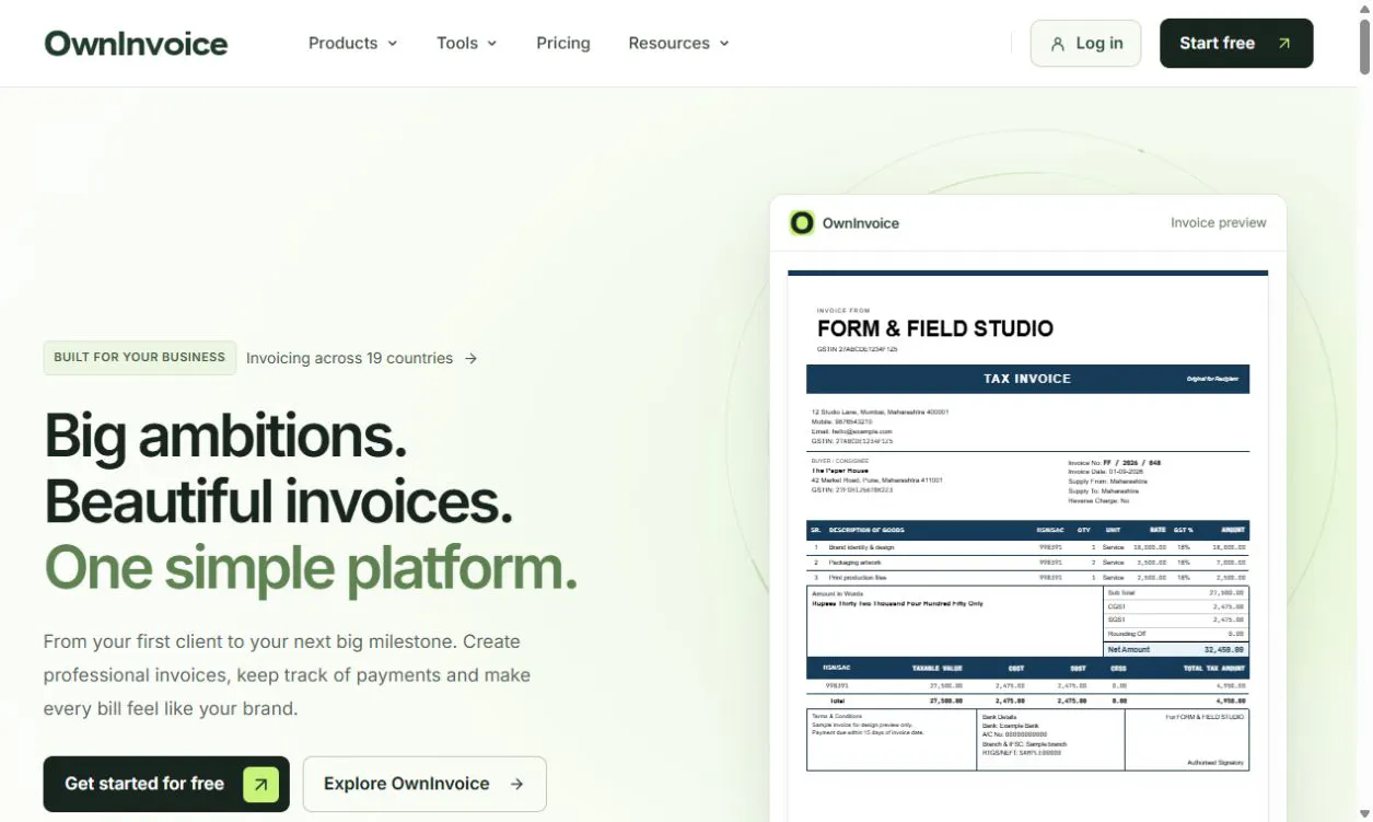 OwnInvoice gallery image