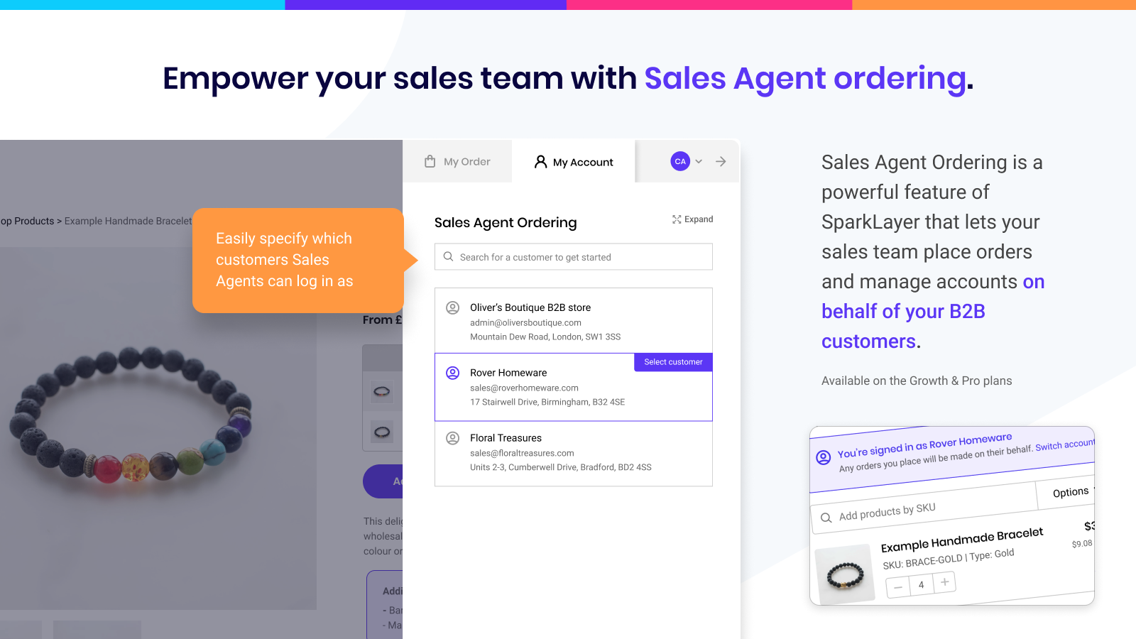Sparklayer B2B - Het alles-in-één B2B-platform voor Shopify media 5