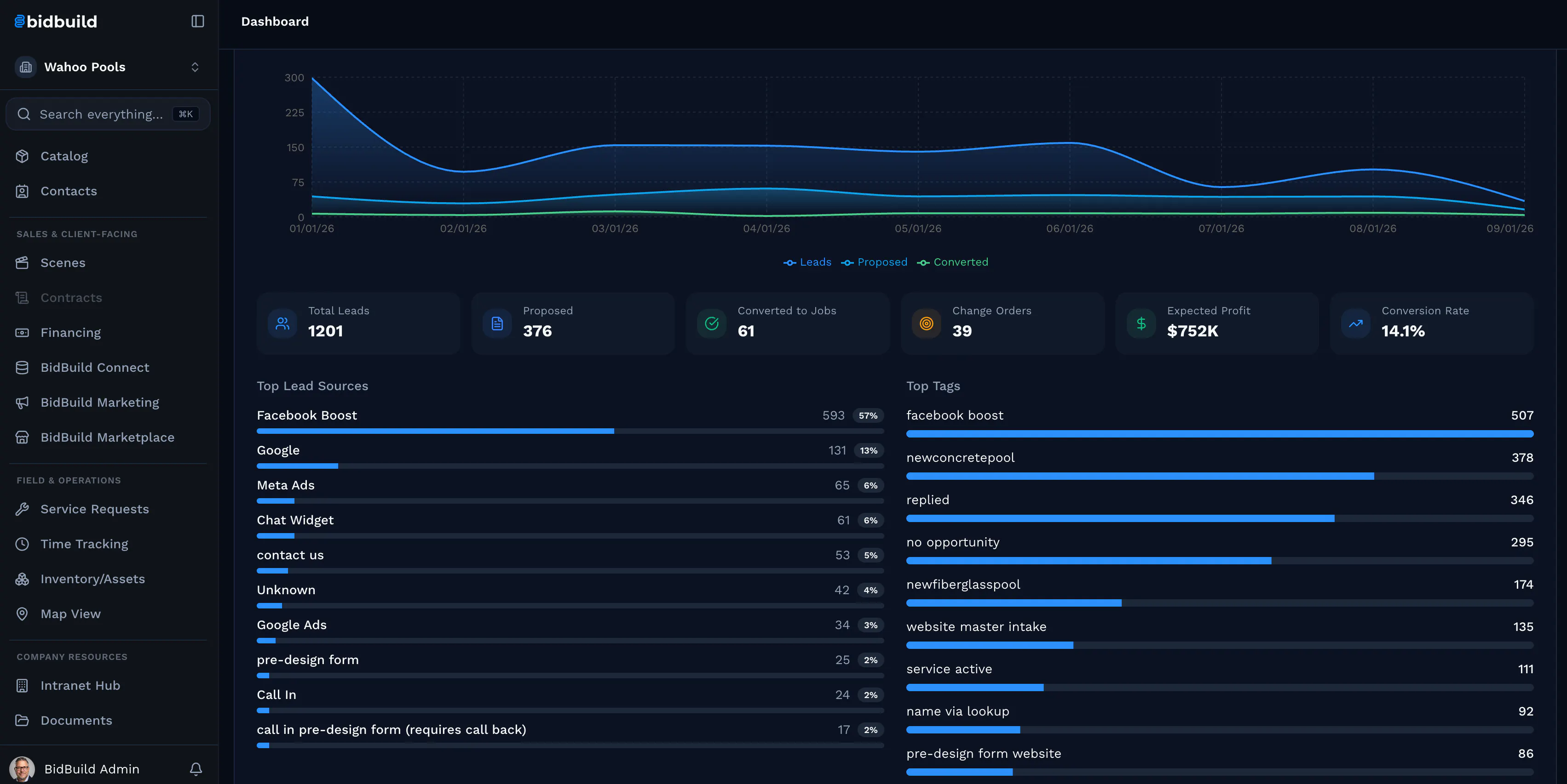BidBuild screenshot