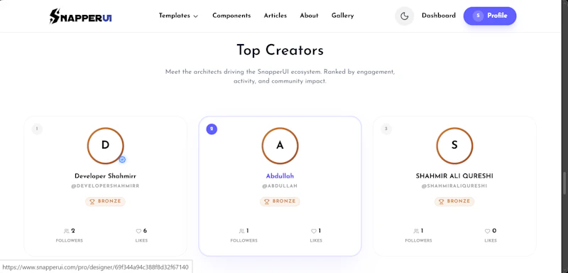 SnapperUI screenshot 8