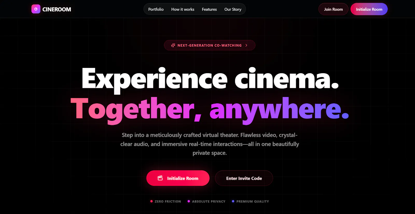 CineRoom screenshot 2
