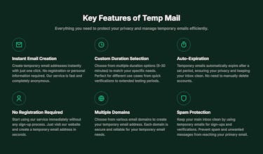 Temp Mail gallery image