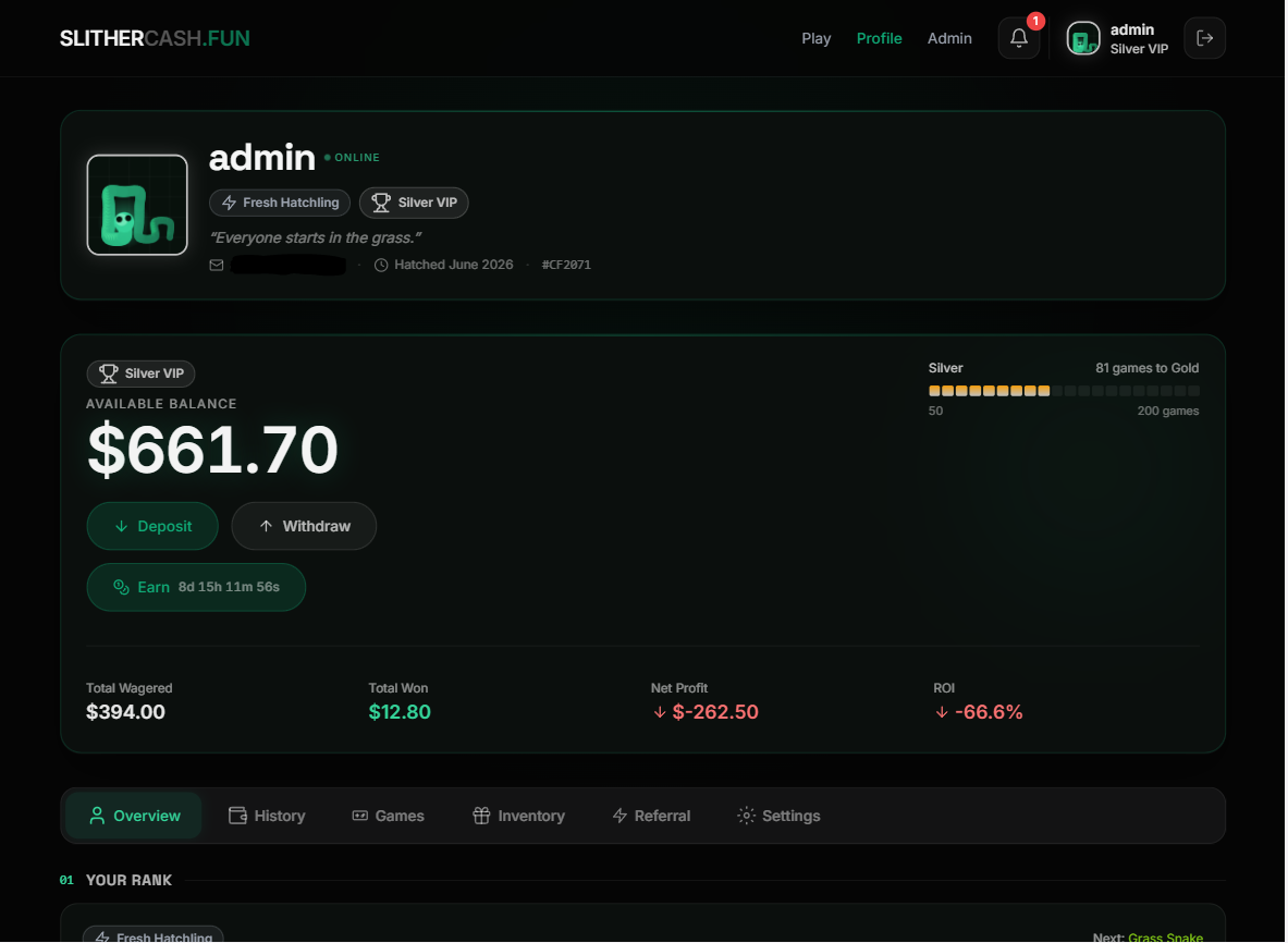 SlitherCash.fun gallery image
