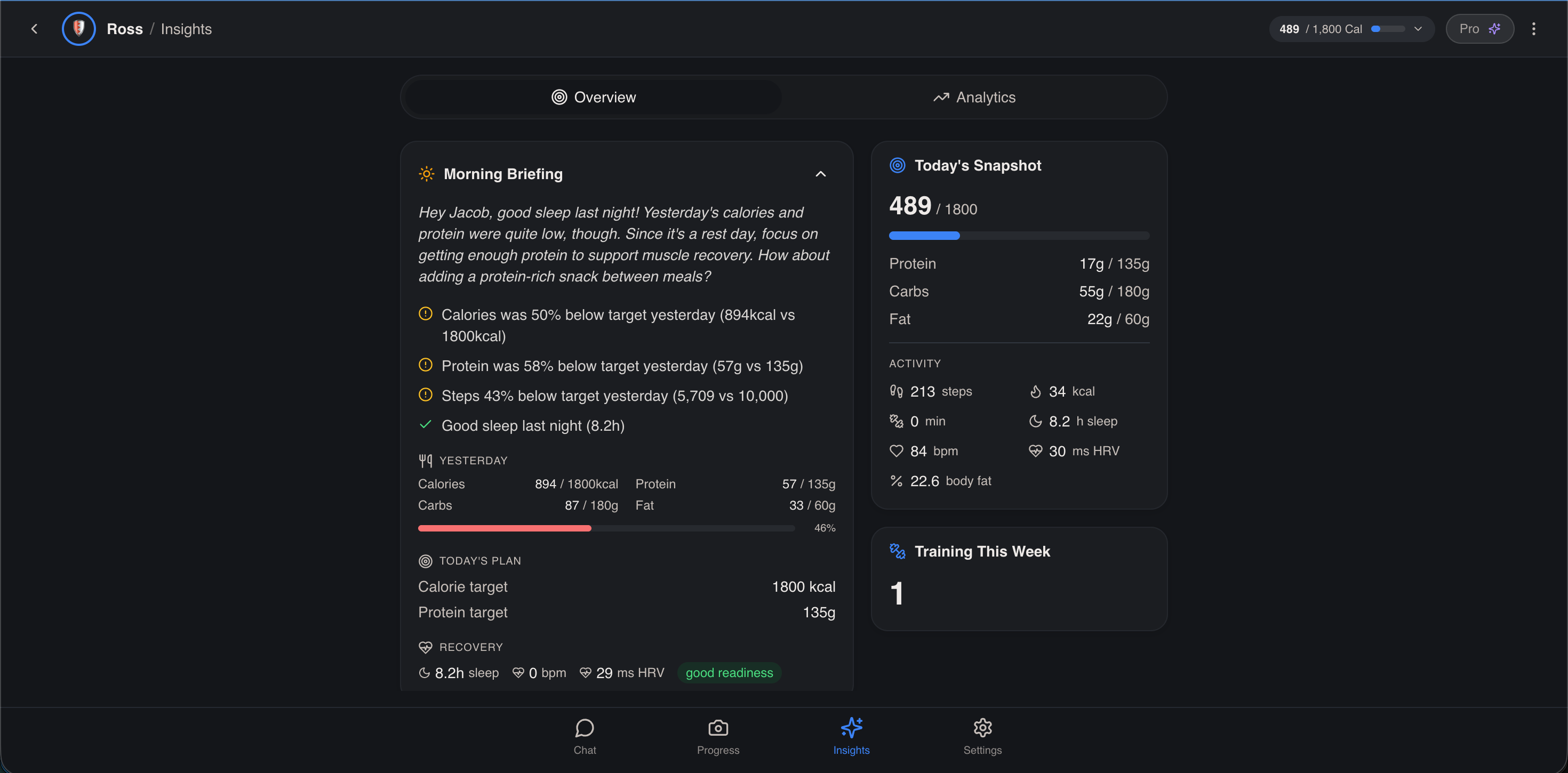 NutriTracker gallery image
