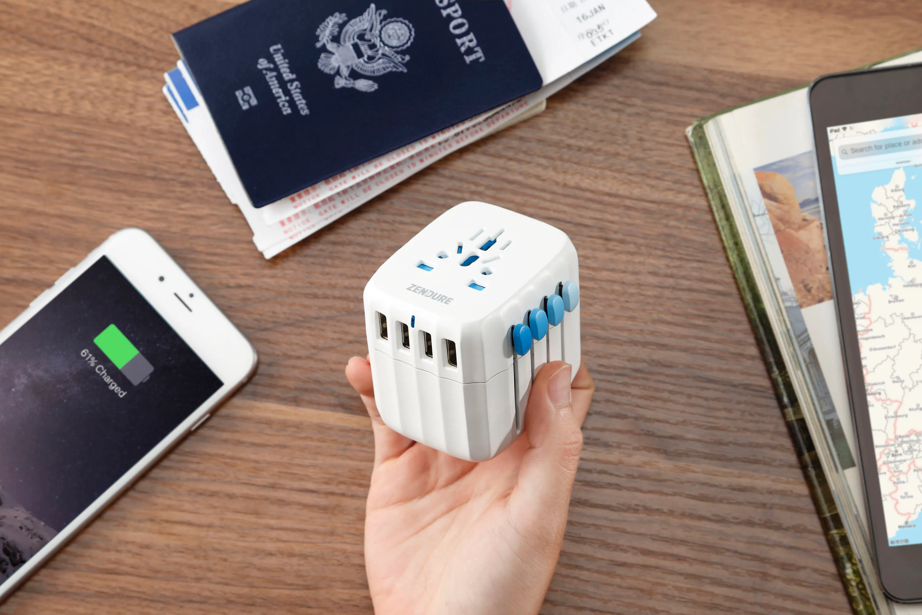 Zendure Passport Global Travel Adapter