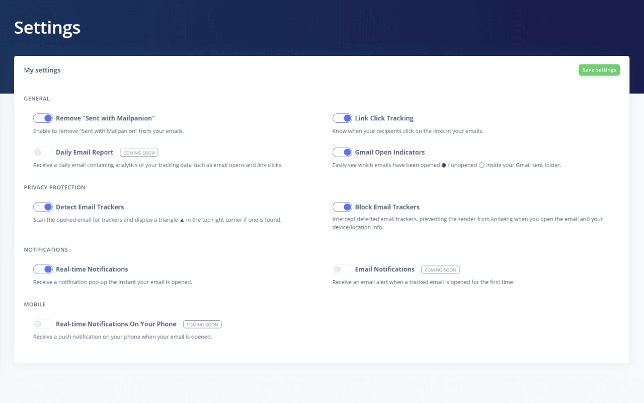 Mailpanion gallery image