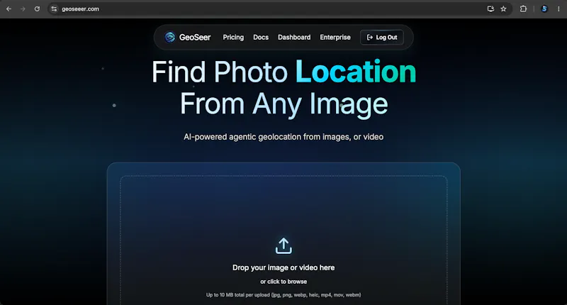 GeoSeer screenshot 2