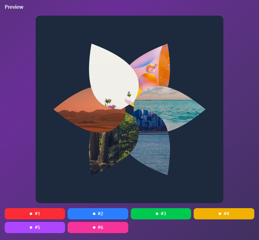 CirclePhotoCollage.com - Main product screenshot demonstrating key features and user interface