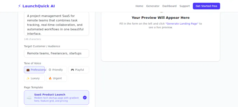 Launchquick.ai screenshot 3