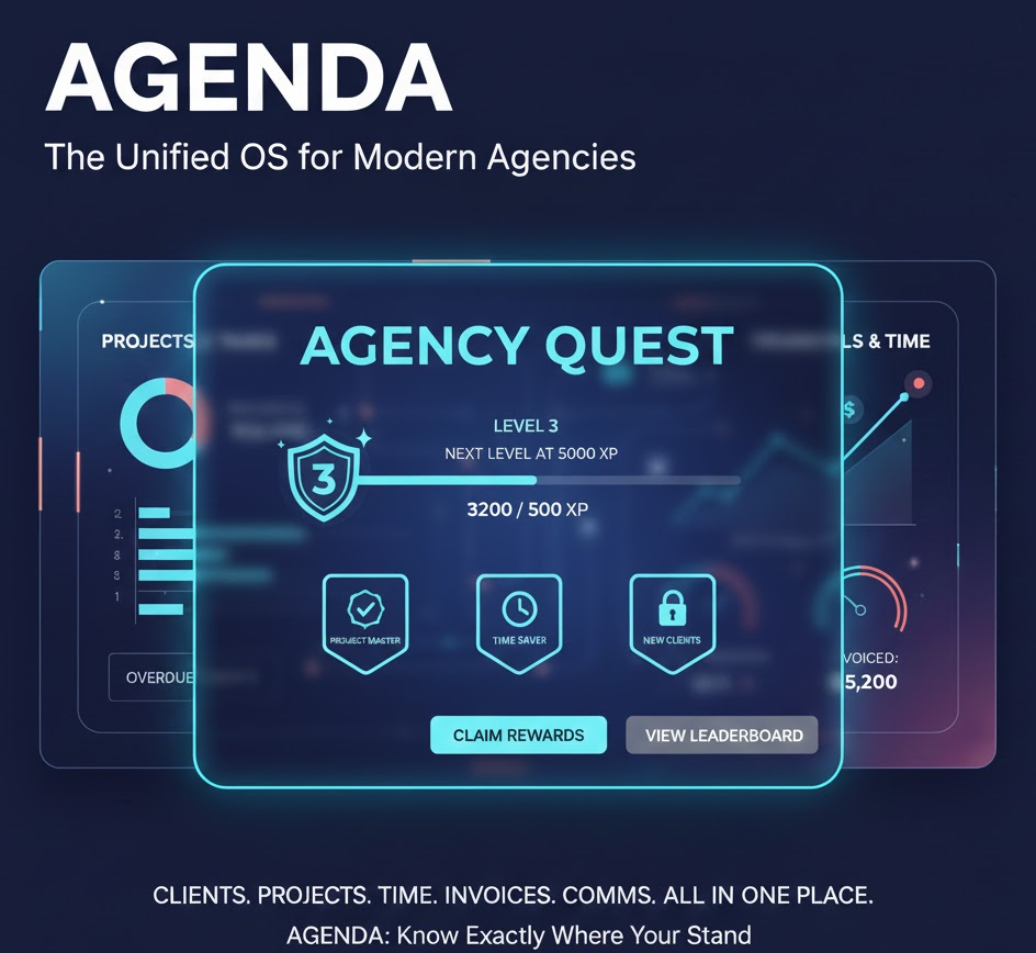 AGENDA - Screenshot 2 showing product features and functionality