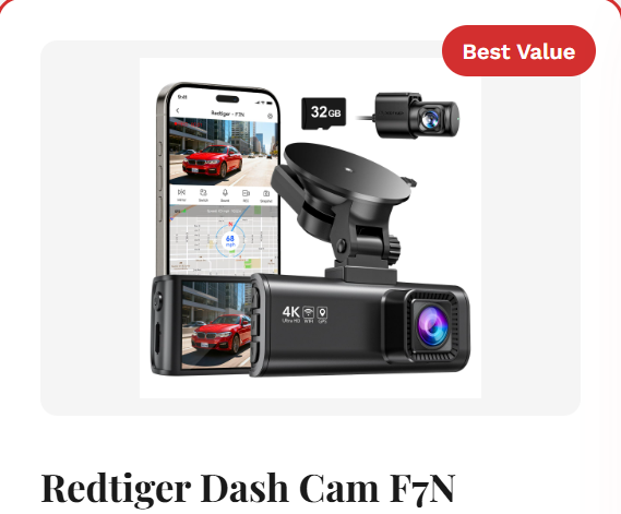 Redtiger Dash Cam gallery image