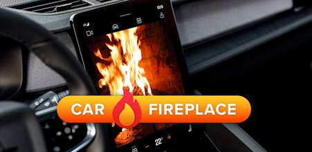 Car Fireplace (Android Automotive OS) gallery image