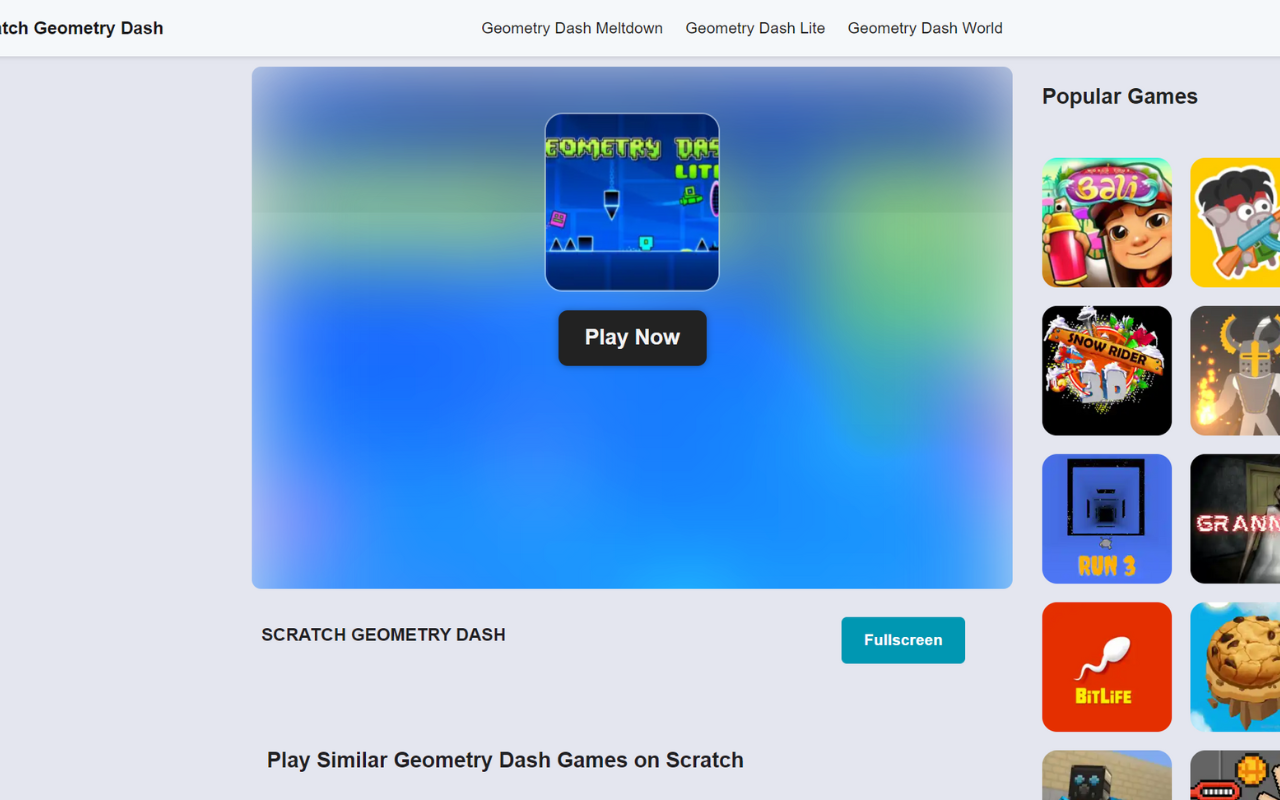 Scratch Geometria Dash media 2