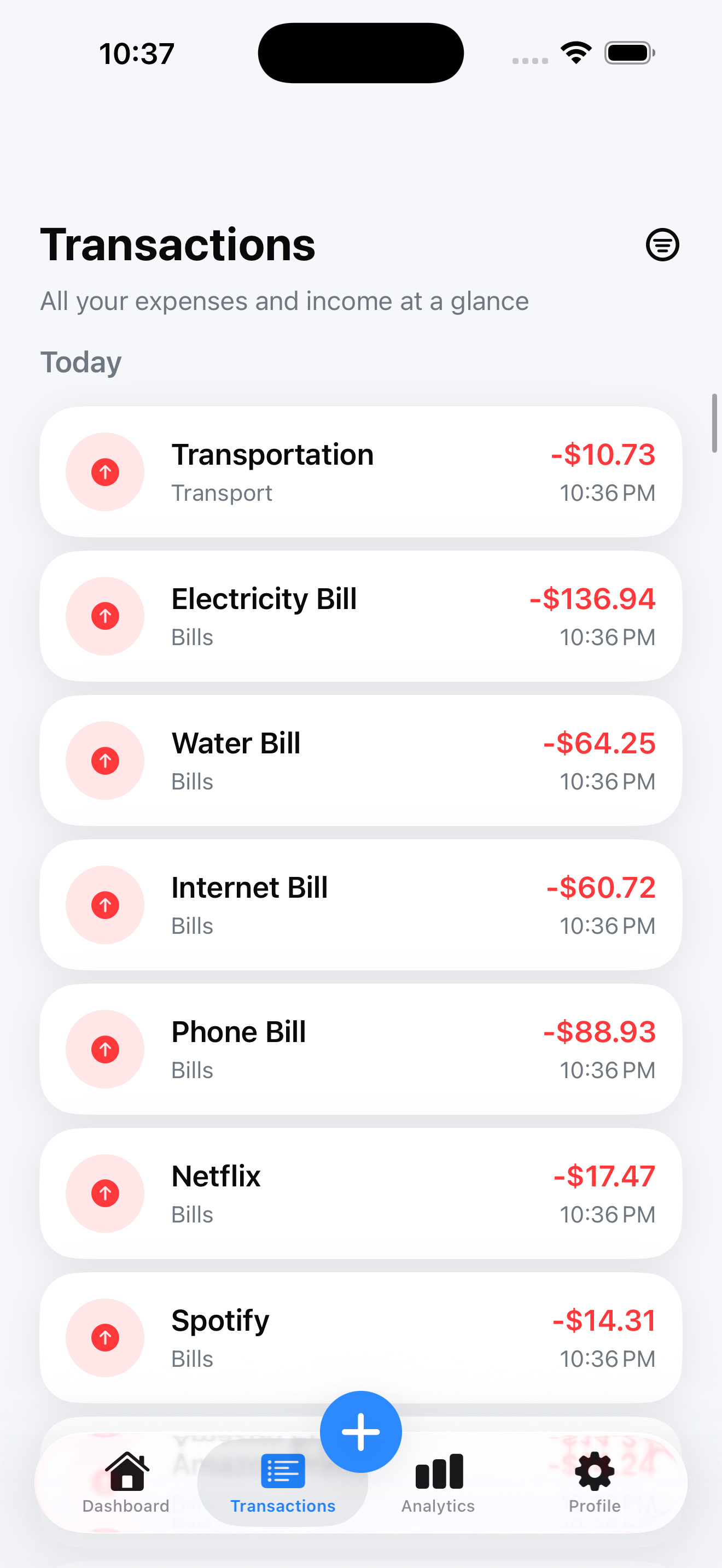 Spendlyst - Screenshot 2 showing product features and functionality