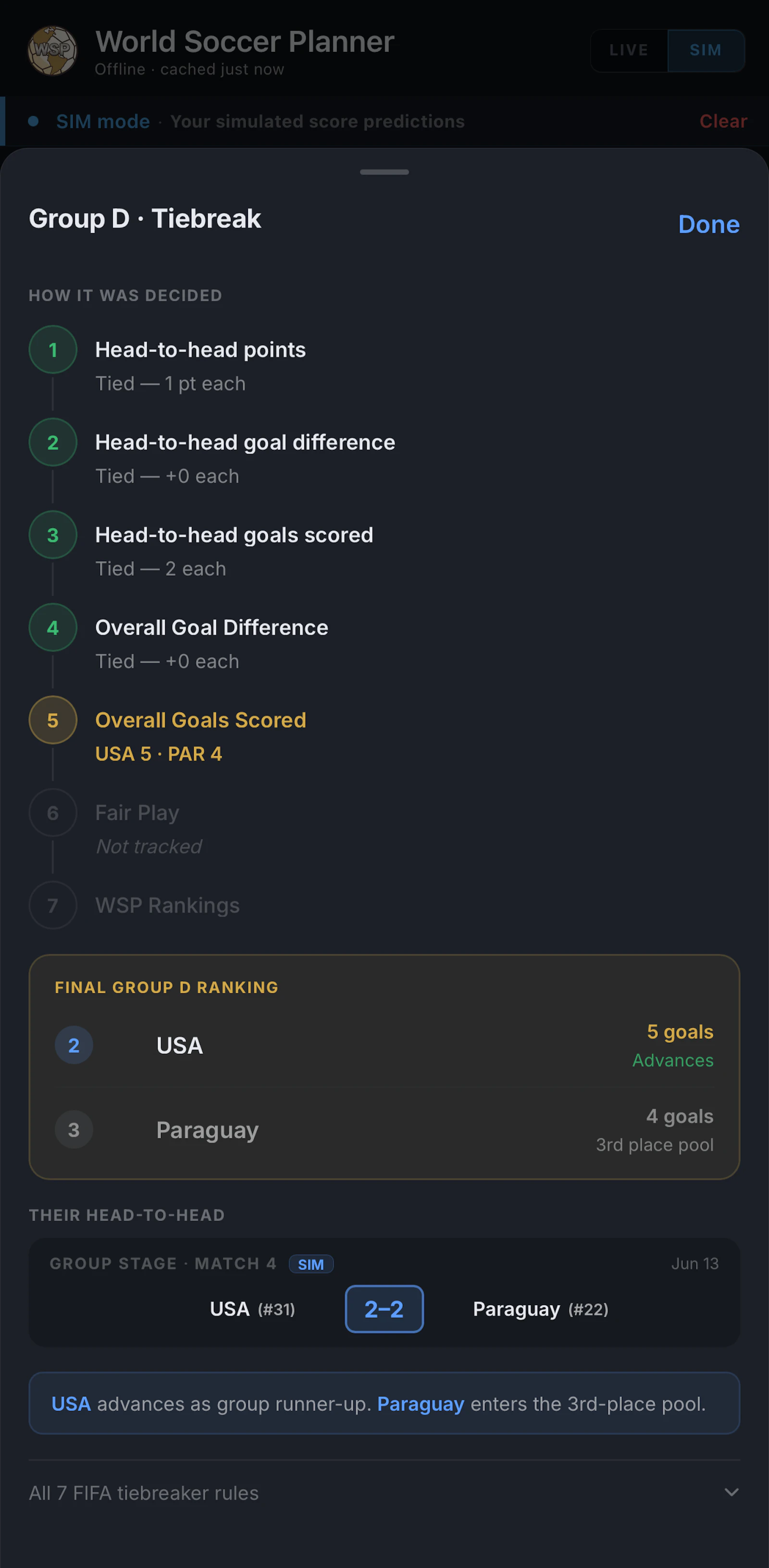 World Soccer Planner: World Cup 2026 screenshot 5