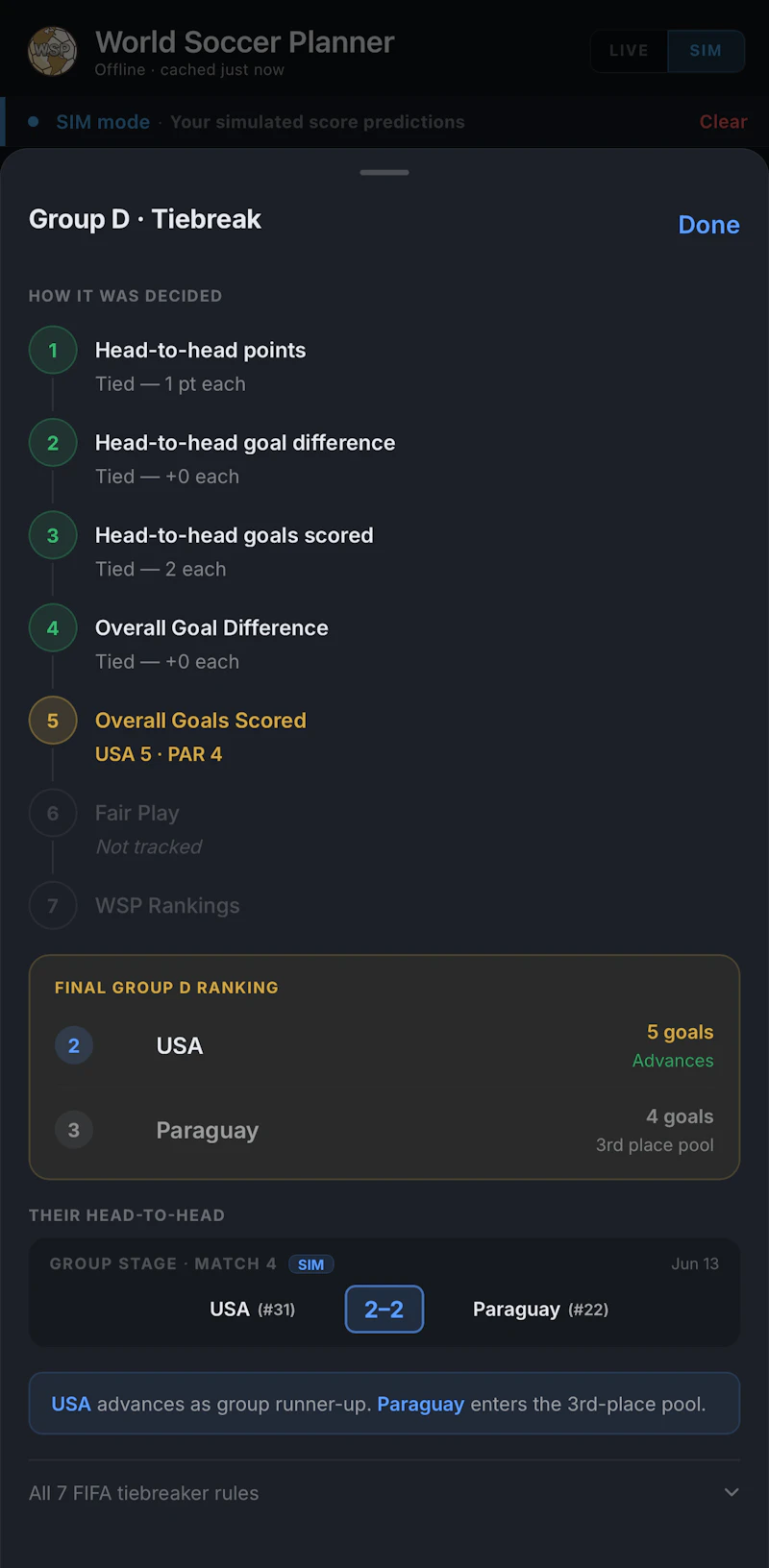 World Soccer Planner: World Cup 2026 screenshot 5