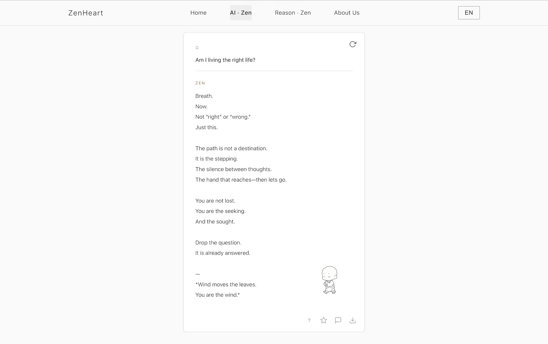 ZenHeart - Screenshot 4 showing product features and functionality