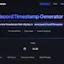 Discord Timestamp Generator