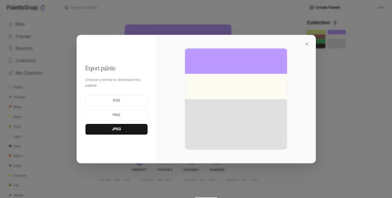 PaletteSnap screenshot 3