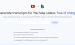YouTube Video Transcript Generator image