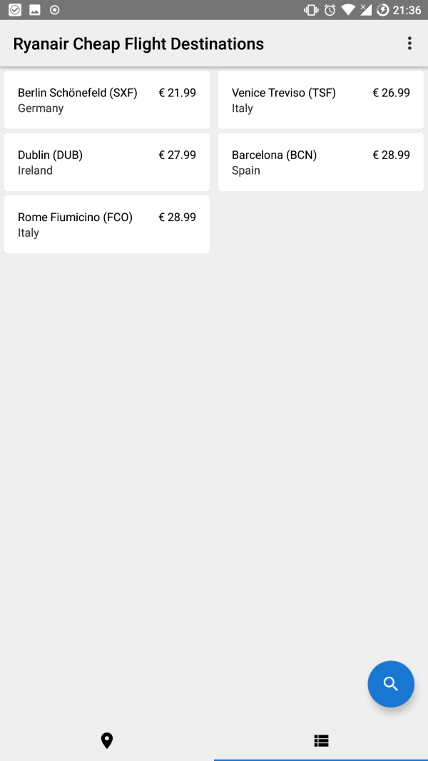 Cheap Flights of Ryanair (Map) gallery image