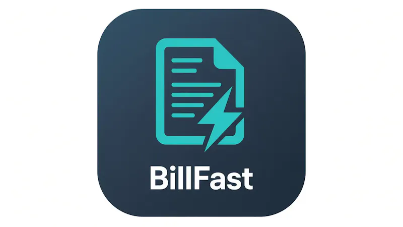 BillFast screenshot 1