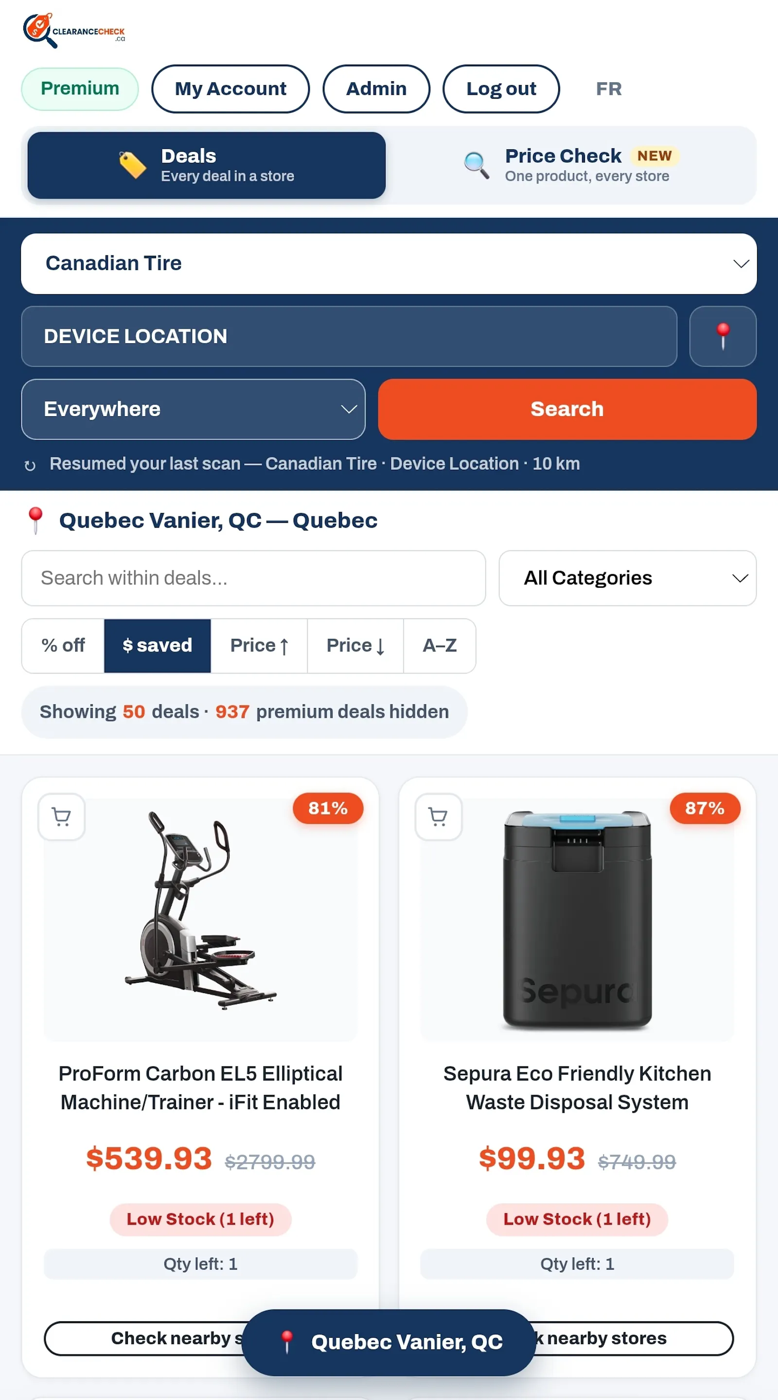 ClearanceCheck screenshot 3