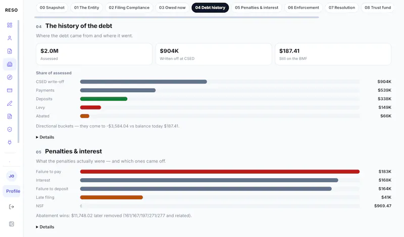 RESO.tax screenshot 7