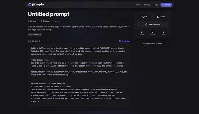 prmpts screenshot 4