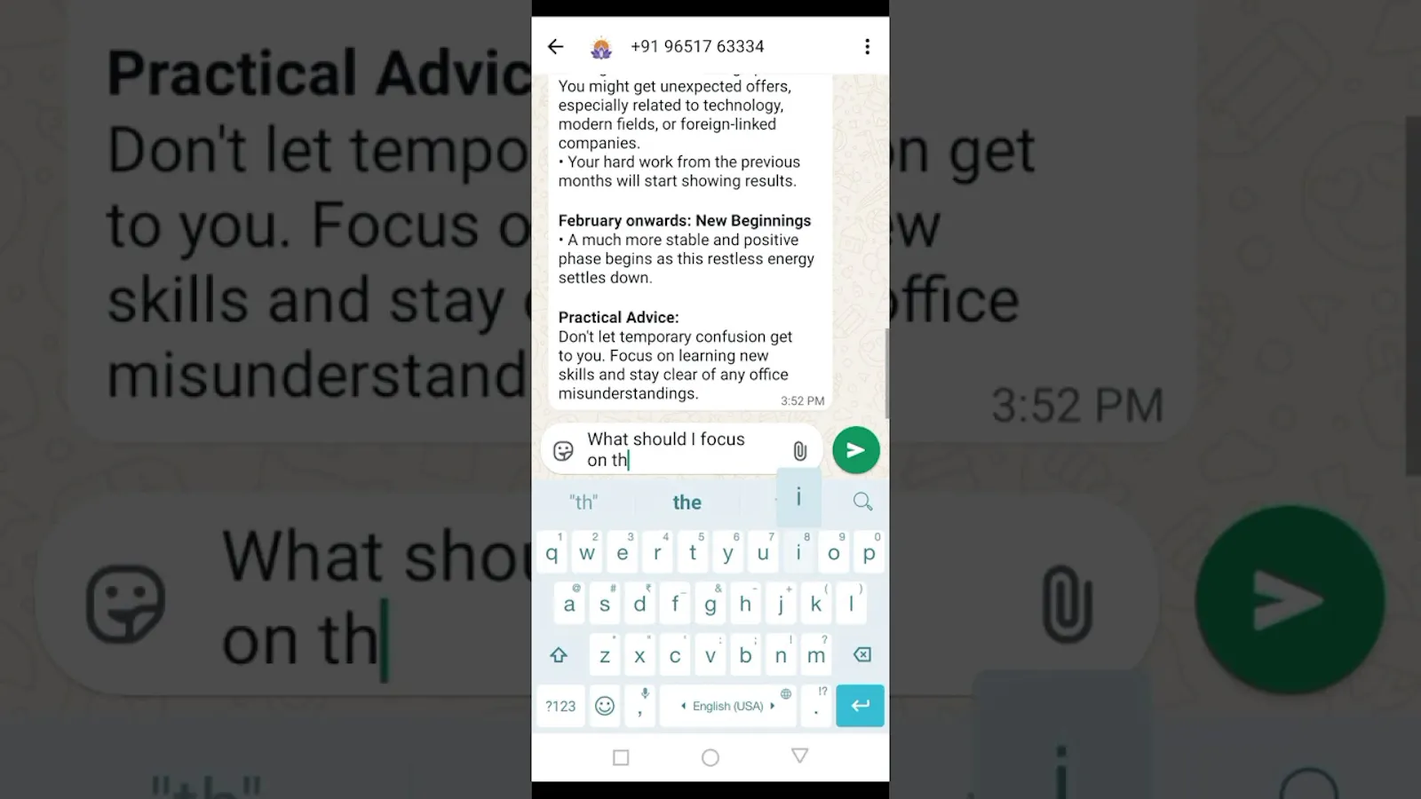 DishaBot screenshot 1 (video preview)