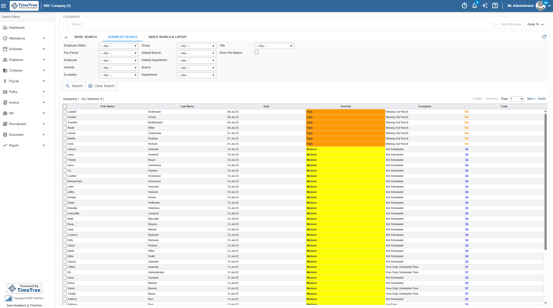 TimeTrex gallery image