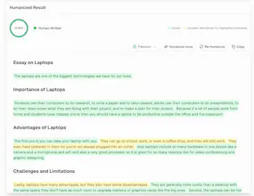 TextToHuman — Humanize AI text gallery image